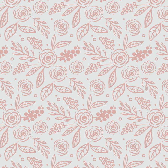 Transform any wall in your home into a flourishing garden with our Distressed Florals peel and stick removable wallpaper.