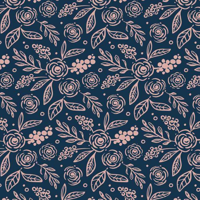 Transform any wall in your home into a flourishing garden with our Distressed Florals peel and stick removable wallpaper.