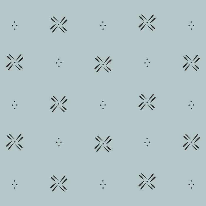 Make a statement on any wall in your home with our Dotted Clover peel and stick removable wallpaper.