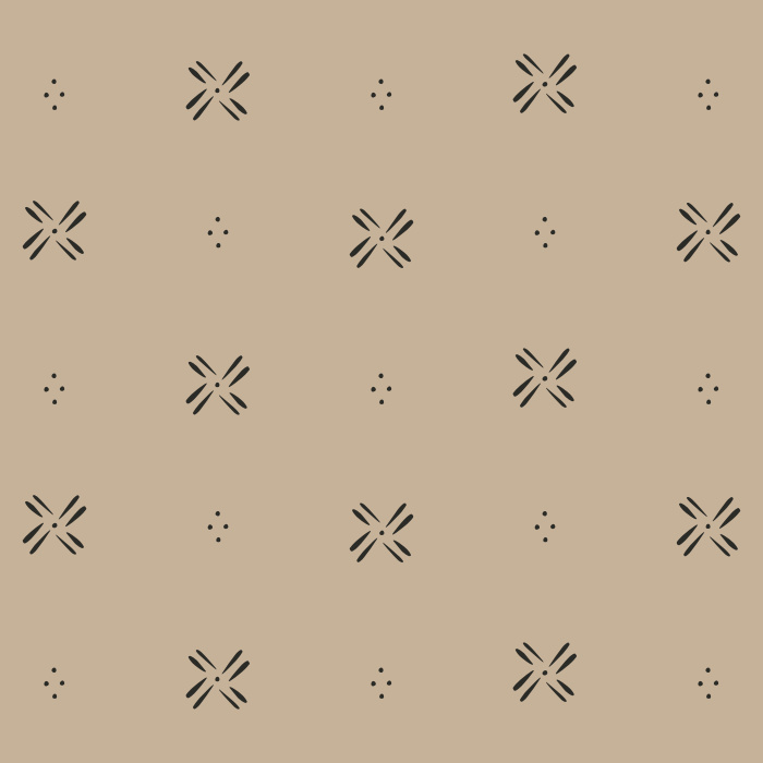 Make a statement on any wall in your home with our Dotted Clover peel and stick removable wallpaper.
