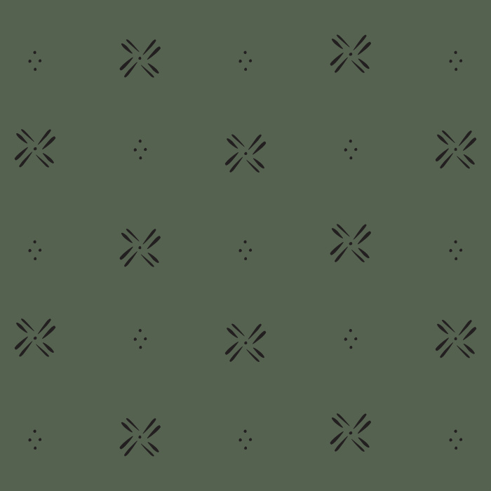 Make a statement on any wall in your home with our Dotted Clover peel and stick removable wallpaper.
