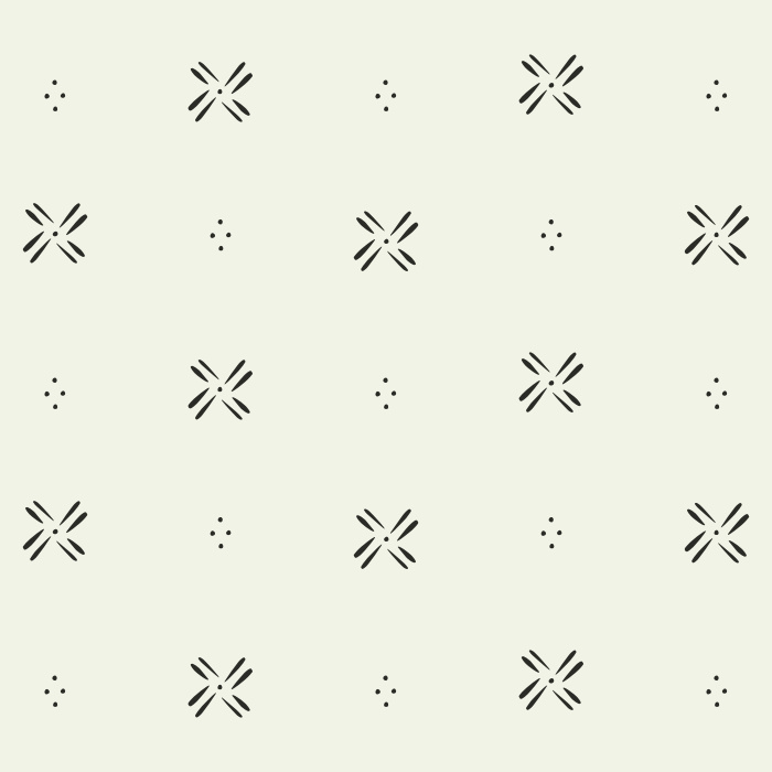 Make a statement on any wall in your home with our Dotted Clover peel and stick removable wallpaper.