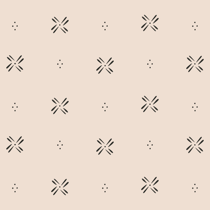 Make a statement on any wall in your home with our Dotted Clover peel and stick removable wallpaper.