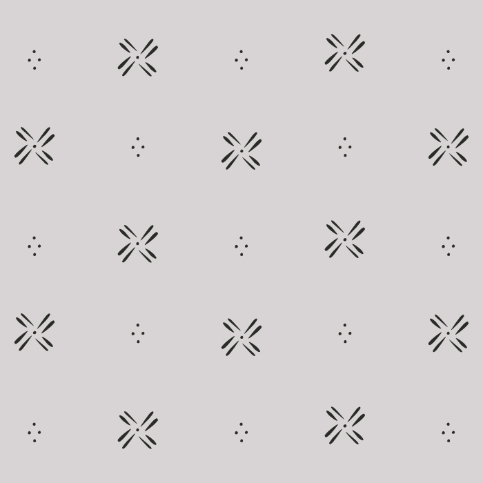 Make a statement on any wall in your home with our Dotted Clover peel and stick removable wallpaper.