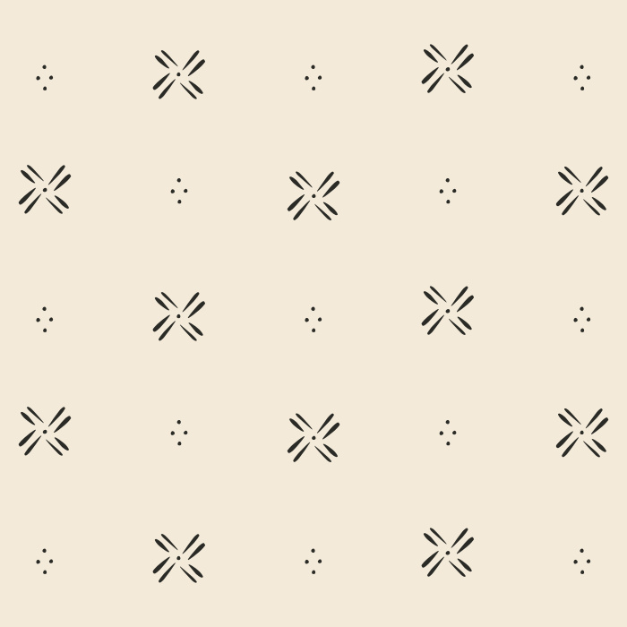 Make a statement on any wall in your home with our Dotted Clover peel and stick removable wallpaper.