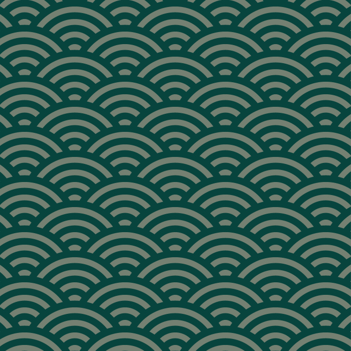 Add an eye-catching design to any wall in your home with our Little Scallop peel and stick removable wallpaper.