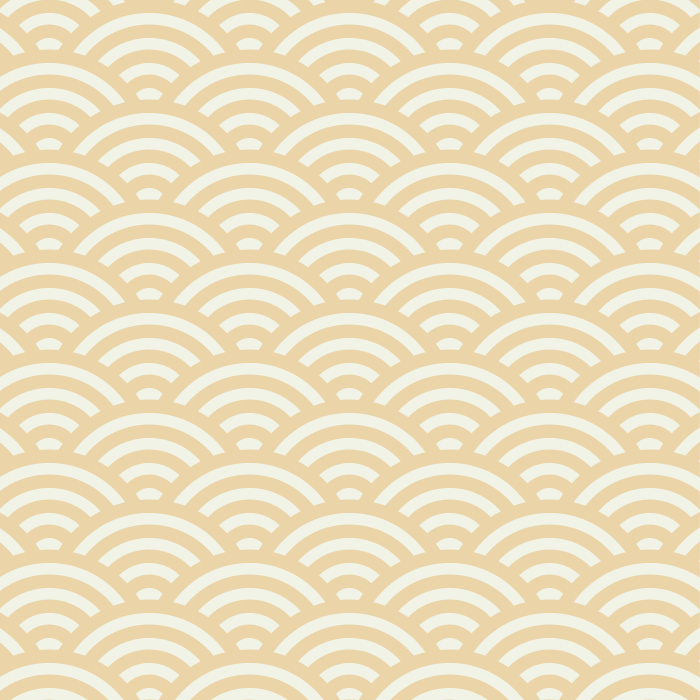 Add an eye-catching design to any wall in your home with our Little Scallop peel and stick removable wallpaper.