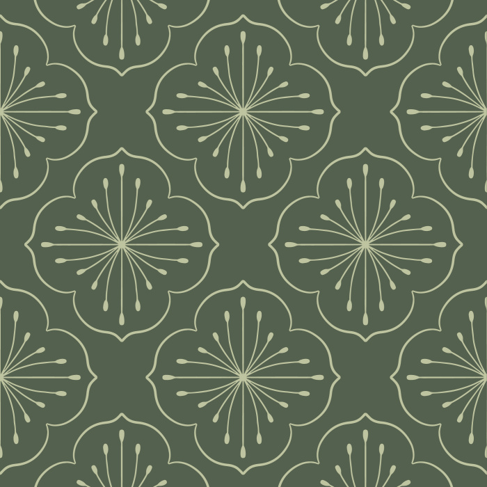 green wallpaper design