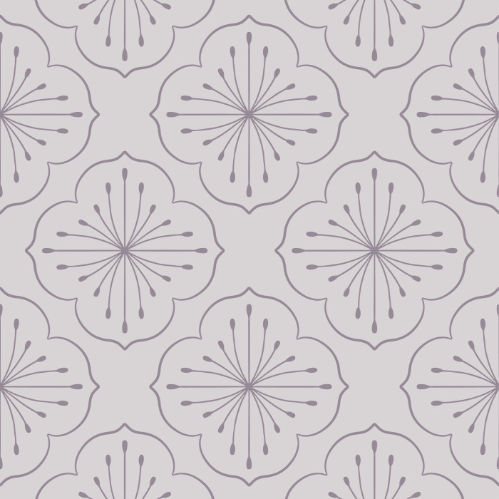 Our Floral Medallion peel and stick removable wallpaper adds an eye-catching design to any wall in your home.