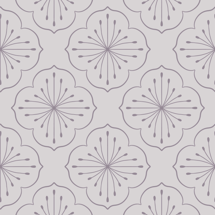 Our Floral Medallion peel and stick removable wallpaper adds an eye-catching design to any wall in your home.