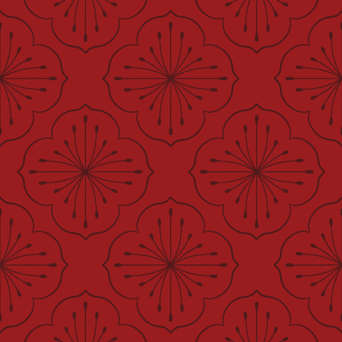 Our Floral Medallion peel and stick removable wallpaper adds an eye-catching design to any wall in your home.