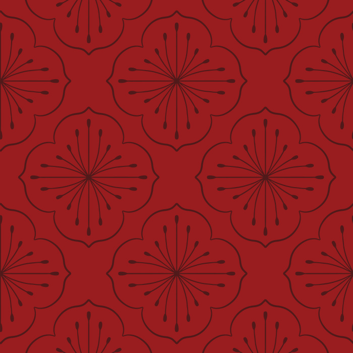 Our Floral Medallion peel and stick removable wallpaper adds an eye-catching design to any wall in your home.