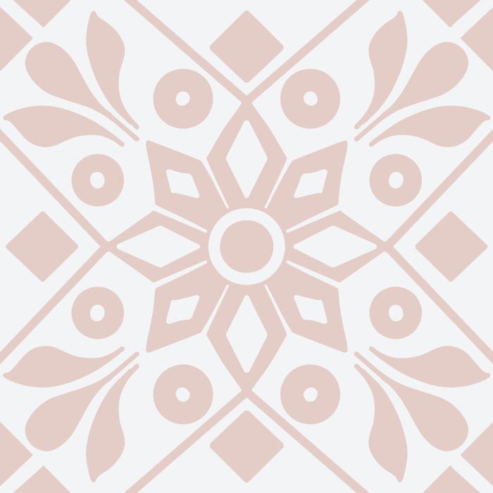 Add a stylishly traditional feel to any room with our Moroccan Tile peel and stick removable wallpaper.