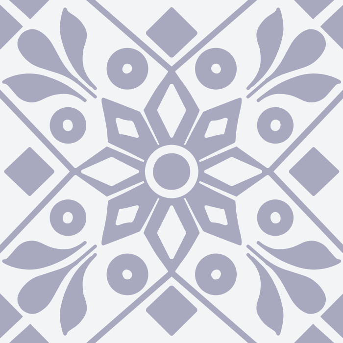 Add a stylishly traditional feel to any room with our Moroccan Tile peel and stick removable wallpaper.