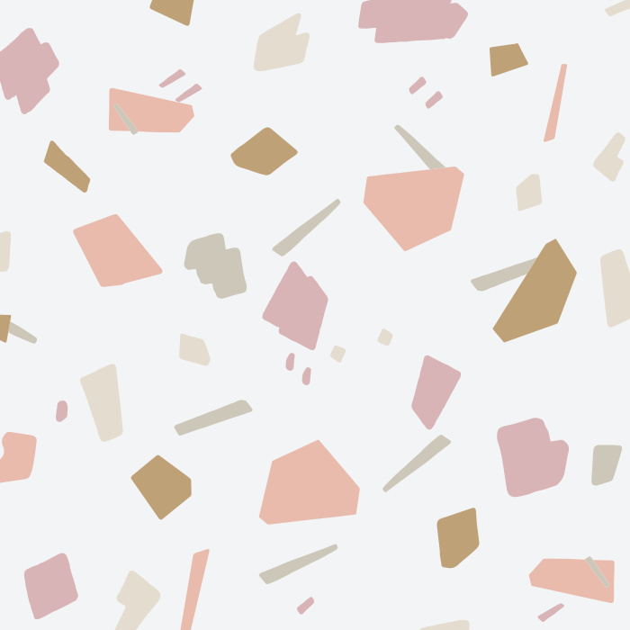 Add pops of color to any wall in your home with our Colorful Terrazzo peel and stick removable wallpaper.