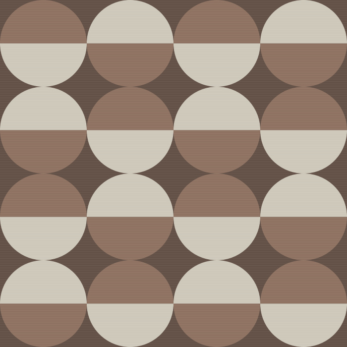Add a bold statement to any wall in your home with our Mod Circles peel and stick removable wallpaper.