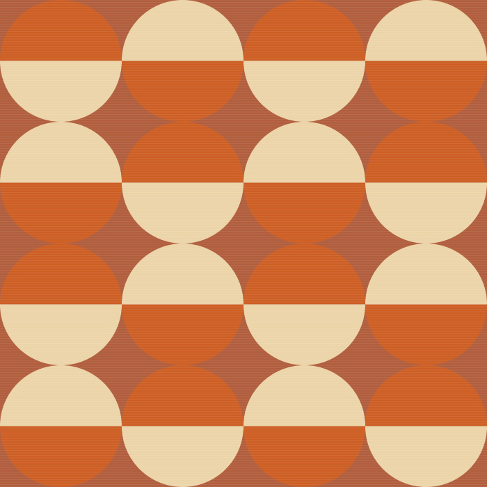 Add a bold statement to any wall in your home with our Mod Circles peel and stick removable wallpaper.