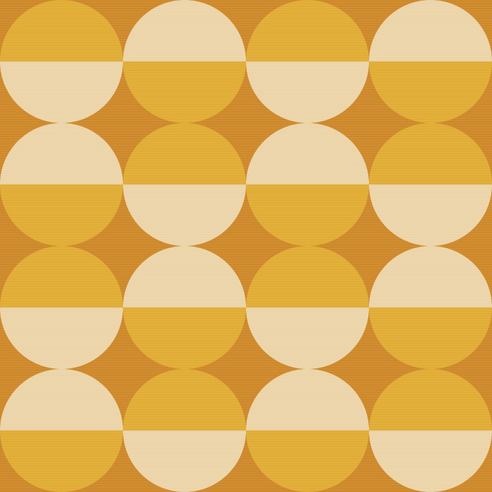 Add a bold statement to any wall in your home with our Mod Circles peel and stick removable wallpaper.