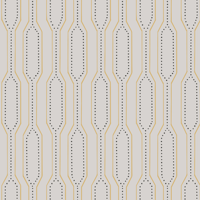 Make a bold statement on any wall in your home with our Modern Deco peel and stick removable wallpaper.