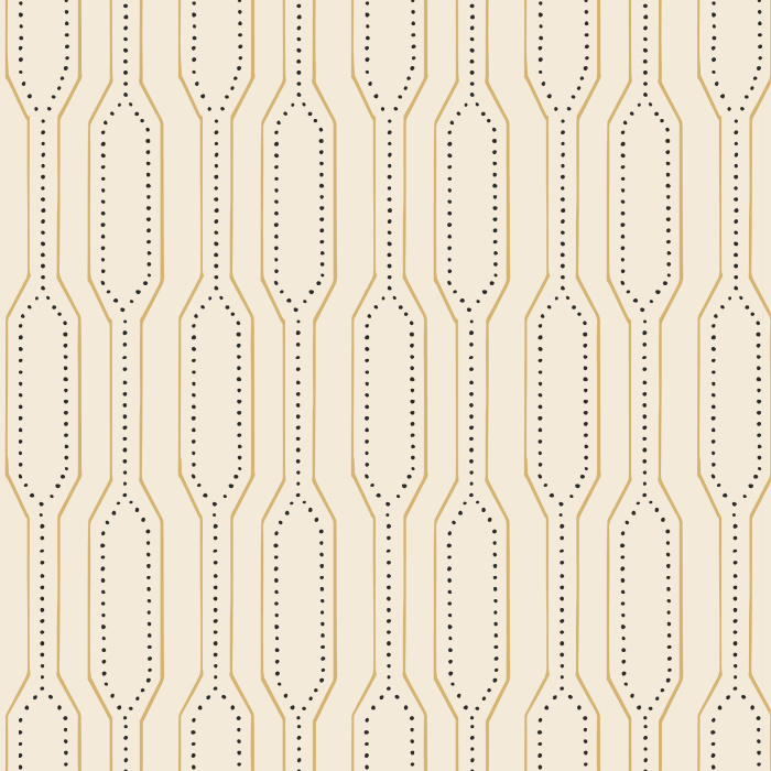 Make a bold statement on any wall in your home with our Modern Deco peel and stick removable wallpaper.