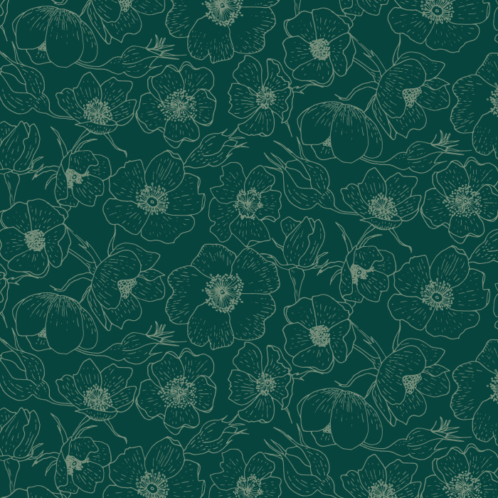 Our Wildflower Blooms peel and stick removable wallpaper transforms any wall in your home into a flourishing garden.