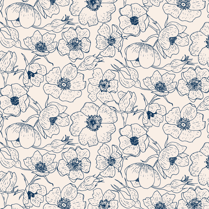Our Wildflower Blooms peel and stick removable wallpaper transforms any wall in your home into a flourishing garden.
