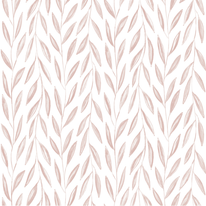 Bring the feel of greenery to any wall in your home with our Flowing Vines peel and stick removable wallpaper.