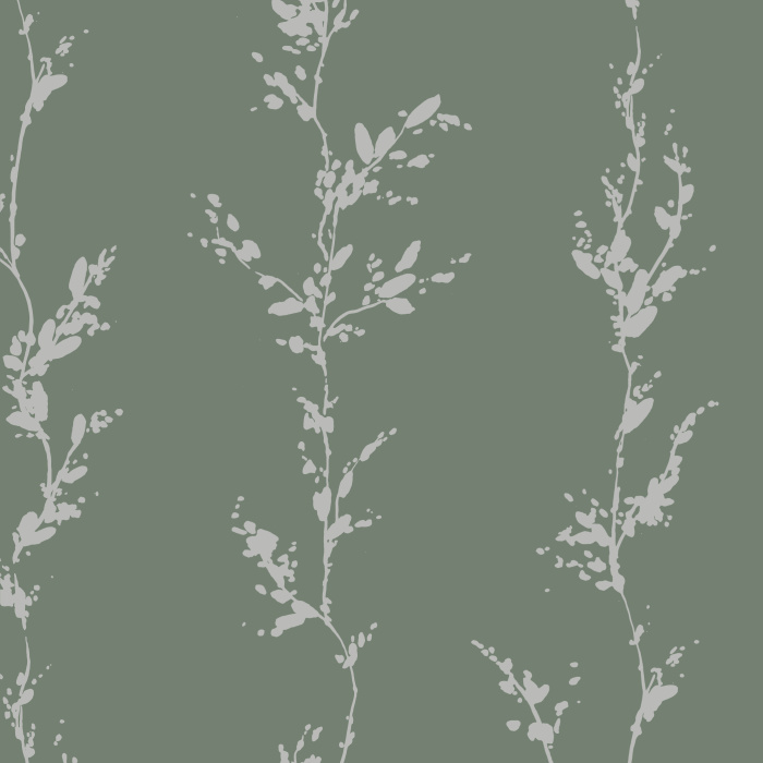 Make a classic statement on any wall in your home with our Flowering Vines peel and stick removable wallpaper.