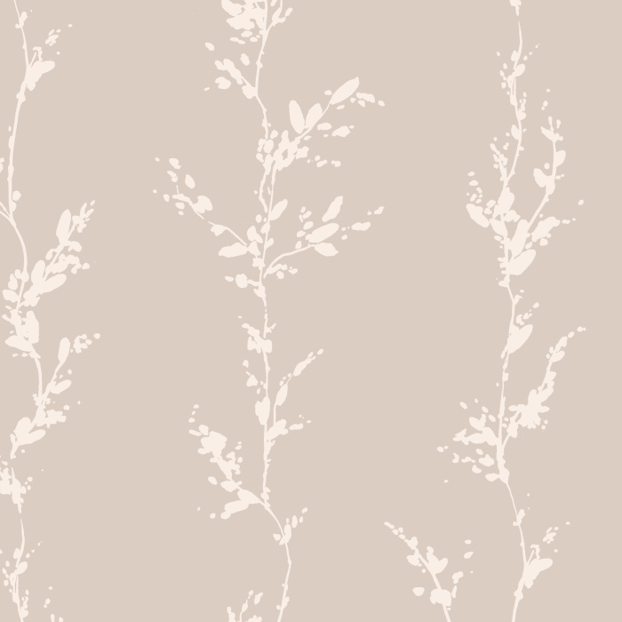 Make a classic statement on any wall in your home with our Flowering Vines peel and stick removable wallpaper.