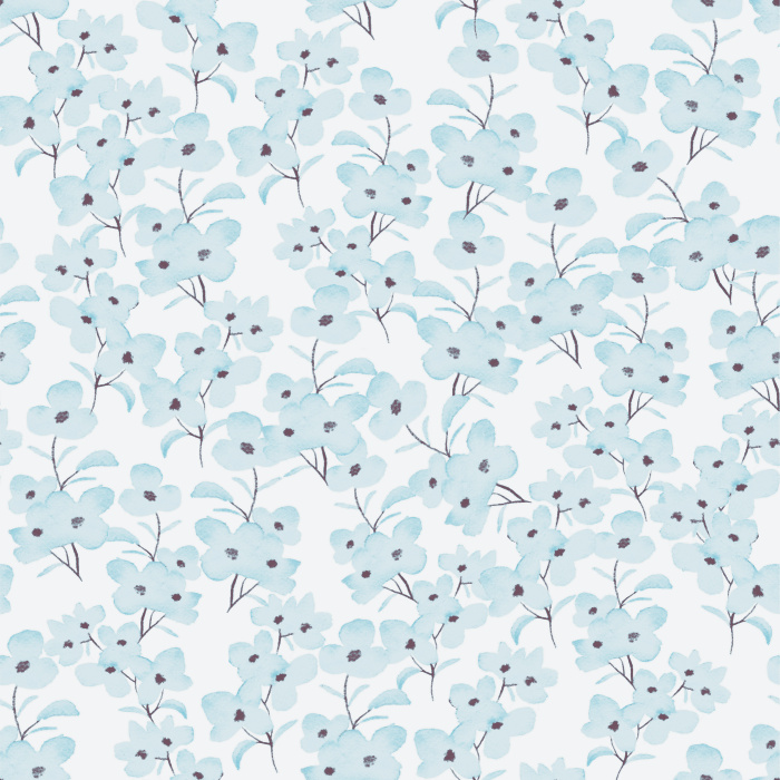 Create the perfect accent wall anywhere in your home with our Dogwood Blooms peel and stick removable wallpaper.