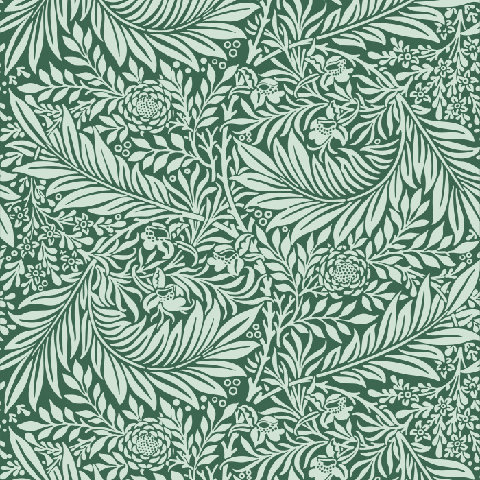 Perfect your home's look with a vintage classic adapted into our Larkspur Vines peel and stick removable wallpaper.