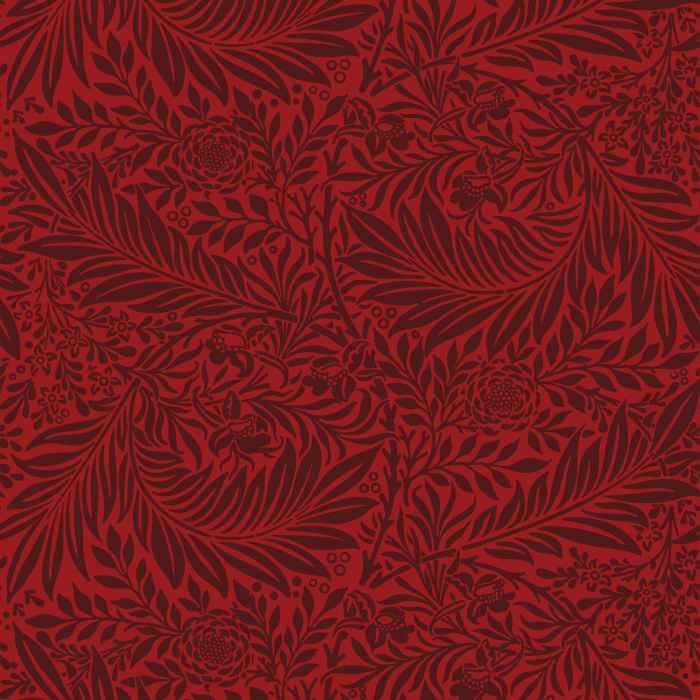 Perfect your home's look with a vintage classic adapted into our Larkspur Vines peel and stick removable wallpaper.