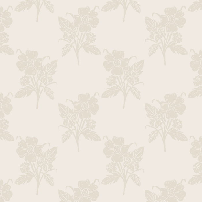 Add a classic look to any wall in your home with our Grandma's Lace peel and stick removable wallpaper.