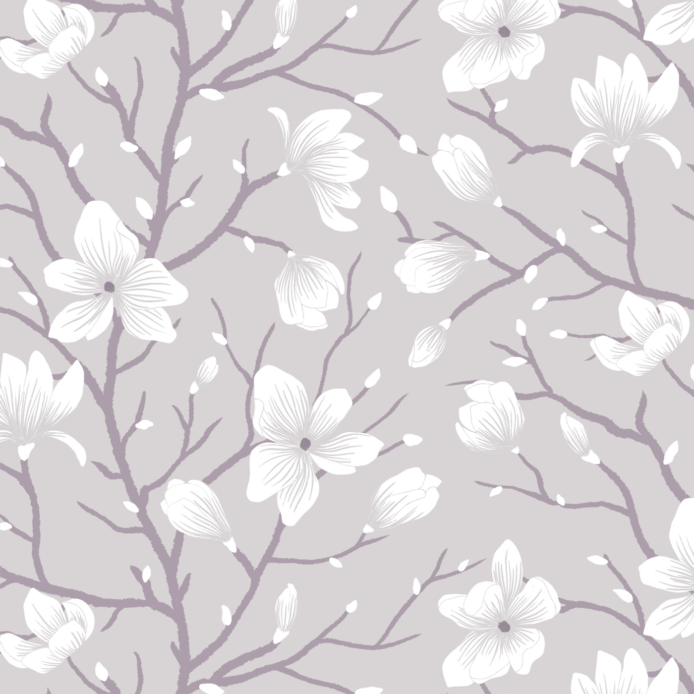 Magnolia Branches Wallpaper