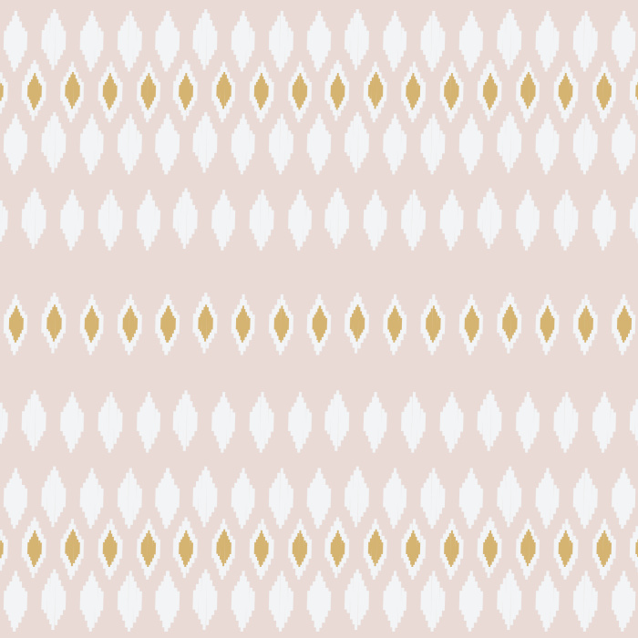 Create something bohemian and exotic in your home with our Desert Mosaic peel and stick removable wallpaper.