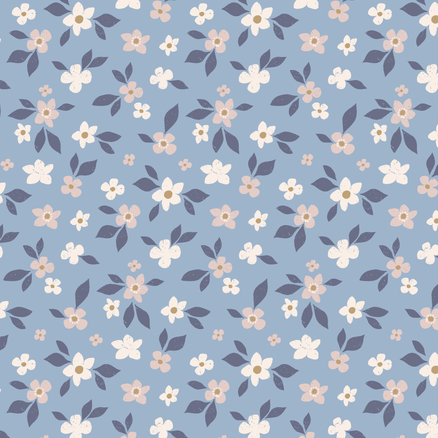Pastel Blooms Wallpaper