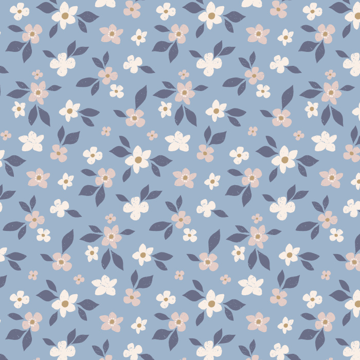 Add a garden of color to your interior design with our Pastel Blooms peel and stick removable wallpaper.