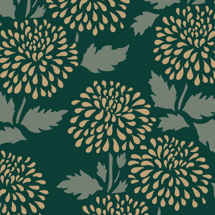 Bring the look of a flourishing garden onto any wall in your home with our Bold Floral Peel And Stick Removable Wallpaper.