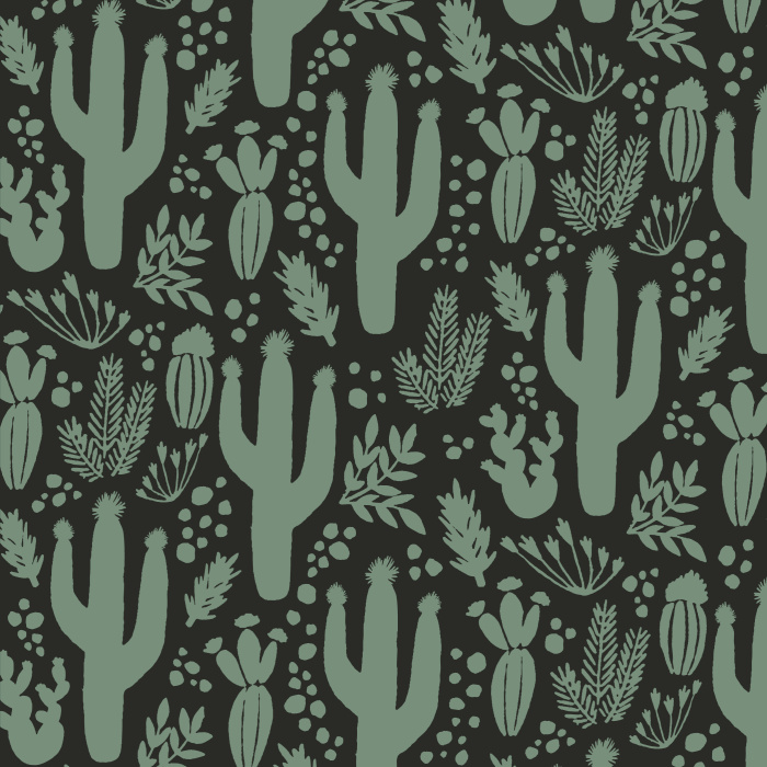 Add the perfect accent wall to any wall in your home with our Paper Cacti Peel And Stick Removable Wallpaper.