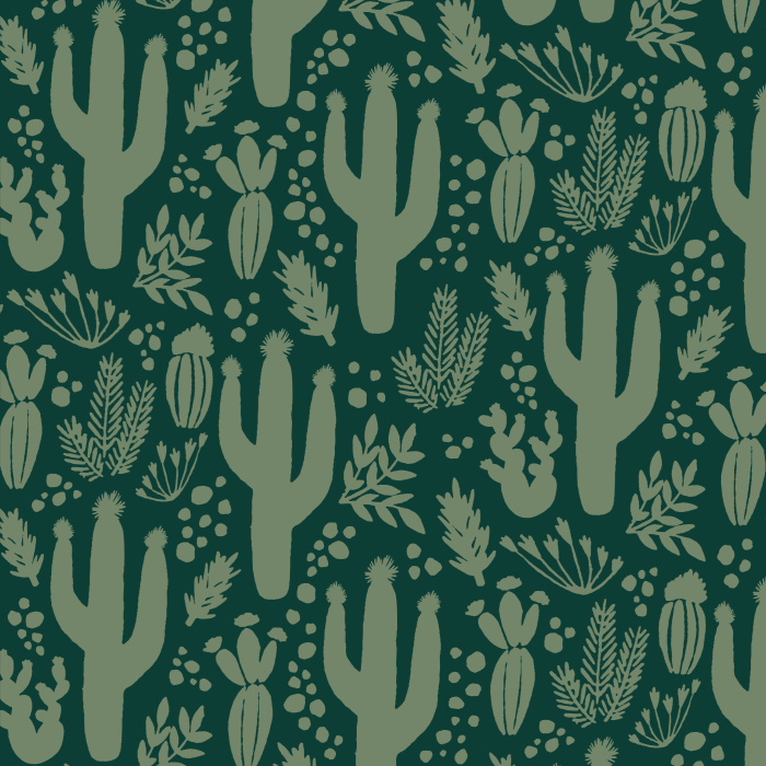 Add the perfect accent wall to any wall in your home with our Paper Cacti Peel And Stick Removable Wallpaper.