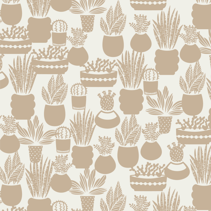 Add an eye-catching design to any wall in your home with our Plant Dreams Peel And Stick Removable Wallpaper.