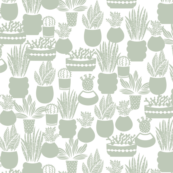 Add an eye-catching design to any wall in your home with our Plant Dreams Peel And Stick Removable Wallpaper.