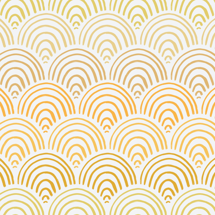 Bring bold colors and a playful design to your child's space with our Rainbow Hills Peel And Stick Removable Wallpaper.