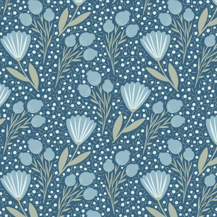 Create a garden of color inside your own home with our Forest Flowers Peel And Stick Removable Wallpaper.