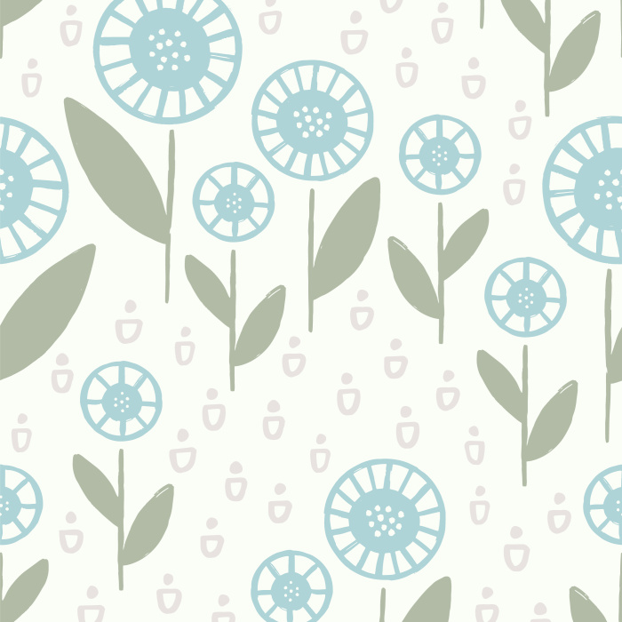 Create a fun, retro feel for any room with our Pinwheel Floral Peel And Stick Removable Wallpaper.