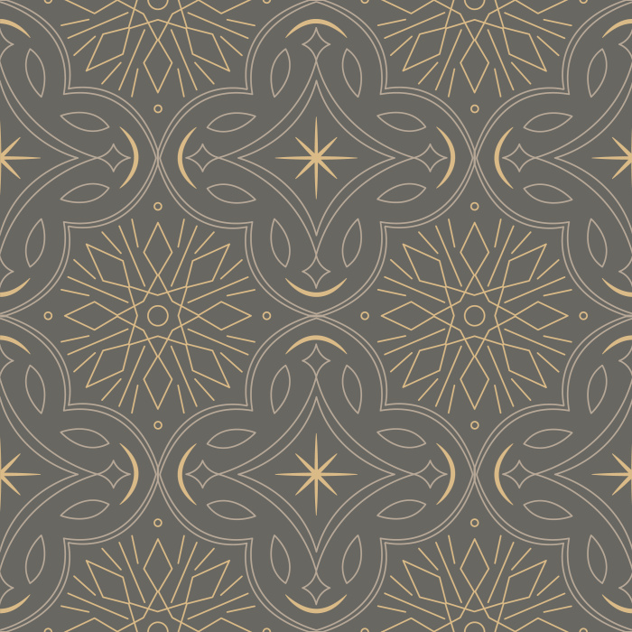 Add an eye-catching design to any wall in your home with our Mystic Glamour Peel And Stick Removable Wallpaper.