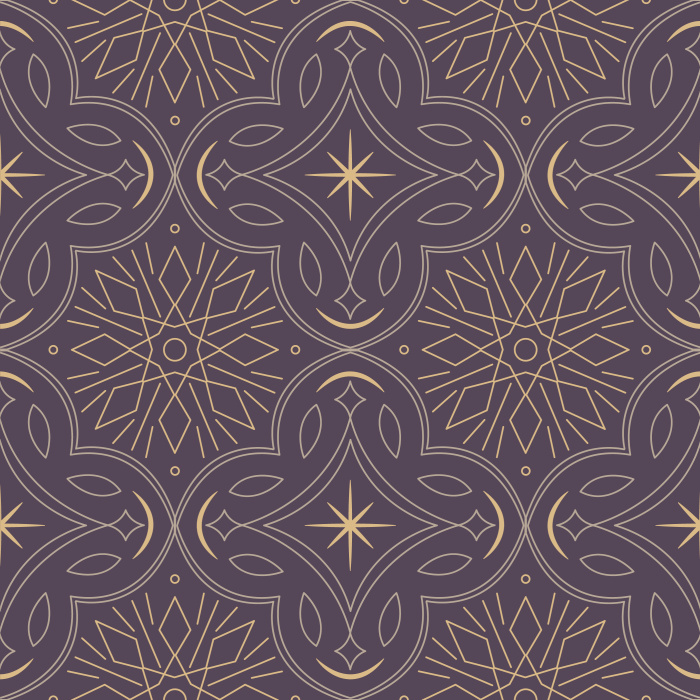 Add an eye-catching design to any wall in your home with our Mystic Glamour Peel And Stick Removable Wallpaper.