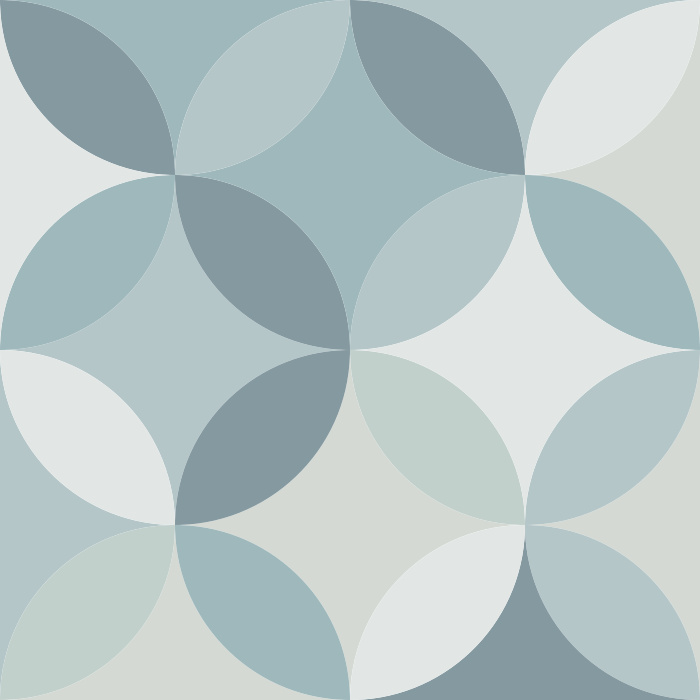 Add a retro touch anywhere in your home with our Circular Petals Peel And Stick Removable Wallpaper.