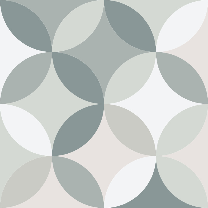 Add a retro touch anywhere in your home with our Circular Petals Peel And Stick Removable Wallpaper.