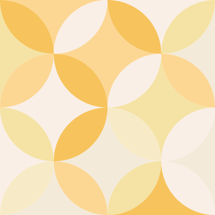 Add a retro touch anywhere in your home with our Circular Petals Peel And Stick Removable Wallpaper.